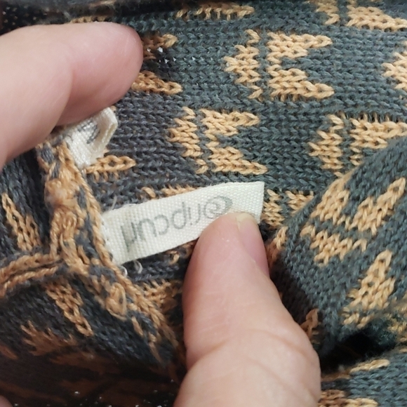 RIPCURL Waterfall Boho Long Sleeve Knit Draped Cardigan Shawl - Picture 7 of 8